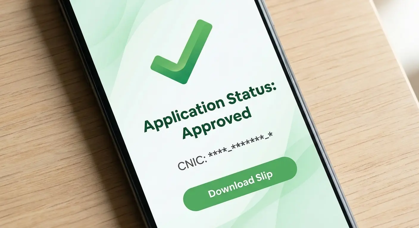 app screen showing Application status: Approved